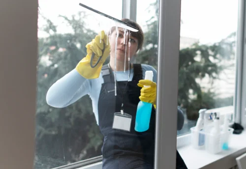 Nettoyage de vitres intérieures et extérieures à Perpezac-le-Noir